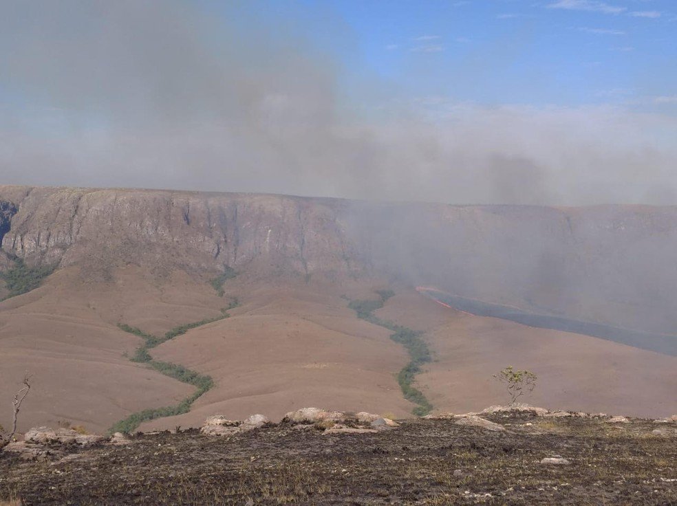 Chamas na Serra da Canastra