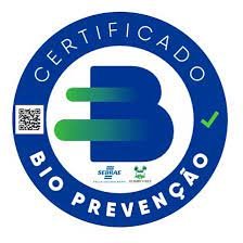 Certificado Bio Prevenção - SEBRAE